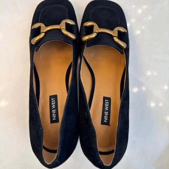 Nine West Black Veepe Bit Loafer Pump - Picture 5 of 5